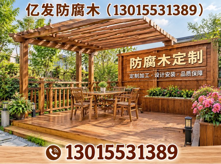 登封市防腐木批发展示图