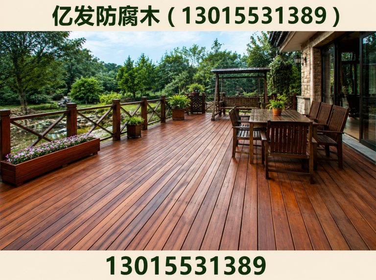 登封市防腐木定制展示图